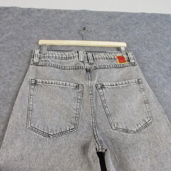 Empire Relax Men’s Jeans Baggy Denim Skateboard Y2K 90's Size 30 Light Gray 694 - Picture 5 of 11